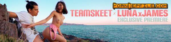 TeamSkeet, TeamSkeetXLunaXJames: Luna X - Sex By The Sea (Gonzo, Doggystyle, Amateur, Teen) 1080p