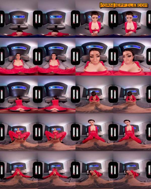 VRCosplayx: Stacy Bloom - Star Trek Enterprise A XXX Parody (Brunette, VR, SideBySide, Oculus) (Oculus Go) 1920p