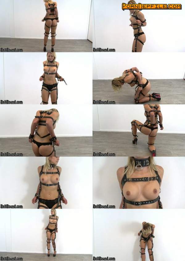 BeltBound: Jenni Gregg - Jenni C - The Perfect Bondage Harness (Blonde, BDSM, Bondage, Humiliation) 1080p