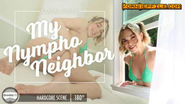 GroobyVR: Emma Rose - My Nympho Neighbor (SideBySide, Smartphone, Oculus, Shemale) (Smartphone, Oculus Rift, Vive) 960p