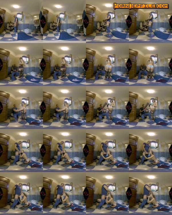StockingsVR: Sarah Kay - Toilet Lap Dance (Czech, VR, SideBySide, Oculus) (Oculus Rift, HTC Vive, Windows Mixed Reality, Pimax) 3072p