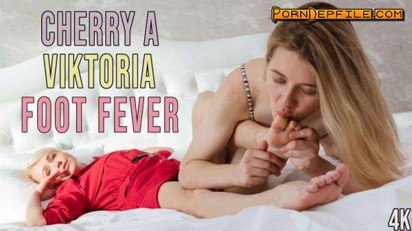 GirlsOutWest: Cherry A, Viktoria - Foot Fever (Oral, Blonde, Milf, Mature) 576p