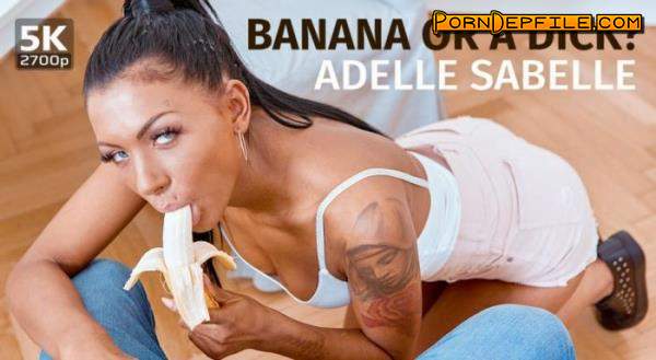TmwVRnet: Adelle Sabelle - Banana or a dick? (Cowgirl, VR, SideBySide, Oculus) (Oculus Rift, HTC Vive, Windows Mixed Reality, Pimax) 1920p