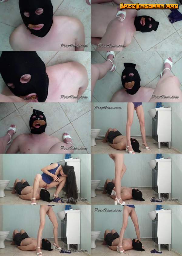 PooAlina: Poo Alina - Selfi – toilet slave eats Alina’s hot and smelly shit (Scat) 720p