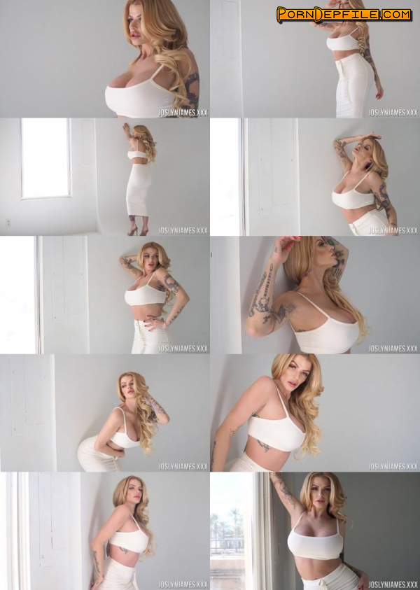 JoslynJames, PornstarPlatinum: Joslyn James - In Beautiful In White (Big Ass, Solo, Big Tits, Milf) 1080p