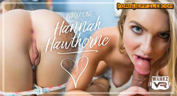 WankzVR: Hanna Hawthorne - Introducing Hanna Hawthorne (Teen, VR, SideBySide, Oculus) (Oculus Rift, Vive) 1920p