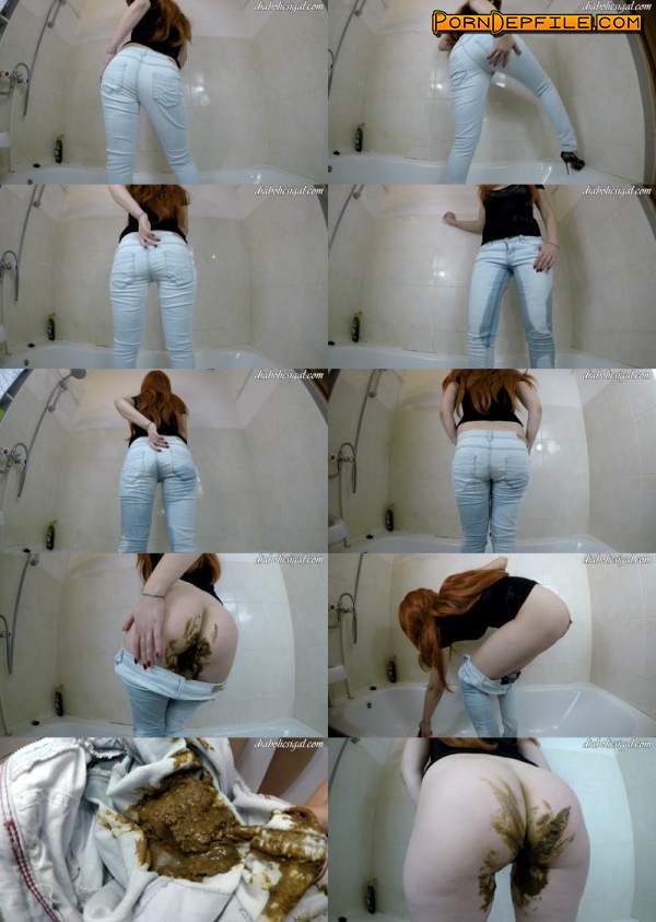 diabolicsigal: Janet - Piss and Shit in Light Jeans (Scat) 2160p