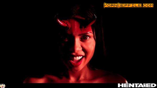 Hentaied: Canela Skin - Succubus Exorcism (Facial, Dildo, Creampie, Teen) 1080p