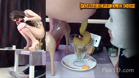 Poo19: MilanaSmelly - Very tasty dessert from Christina (Pissing, Eat shit, Domination, Big shit) 1080p