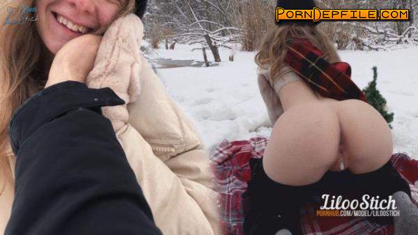 Pornhub, LilooStich: Winter Fun: Snow Creampie With Liloostich (Brunette, Big Ass, Russian, Amateur) 1080p