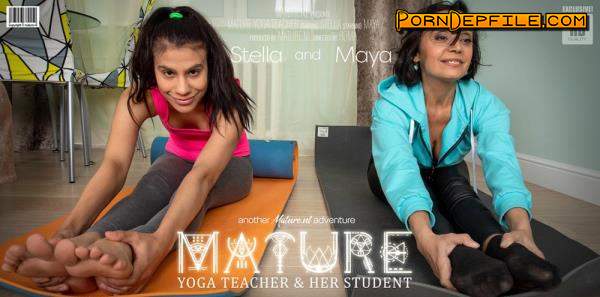 Mature.nl: Malya (23), Stella (51) - Mature Yoga teacher has a special lesson for her lesbian student (Masturbation, Teen, Mature, Lesbian) 1080p