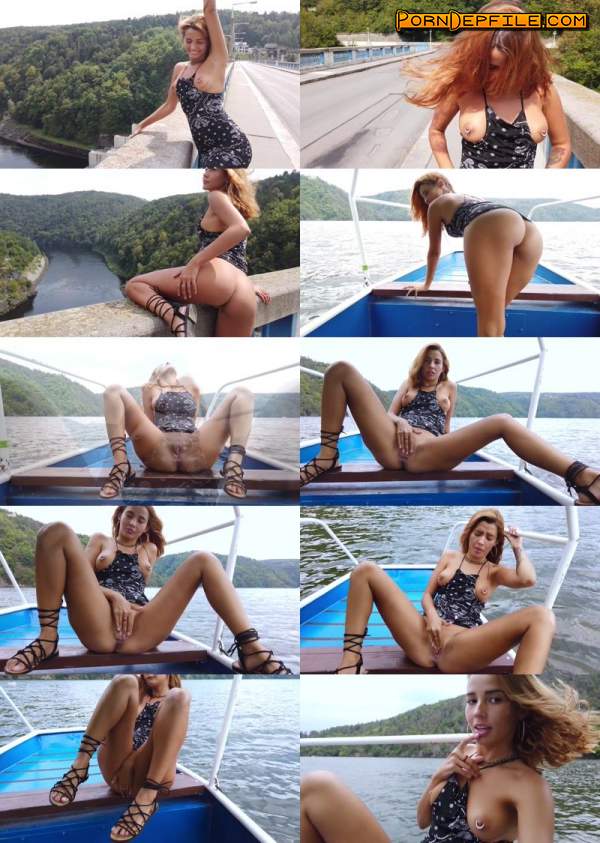 Watch4Beauty: Agatha Vega - Fun On The Boat (HD Porn, Outdoor, Natural Tits, Solo) 2160p