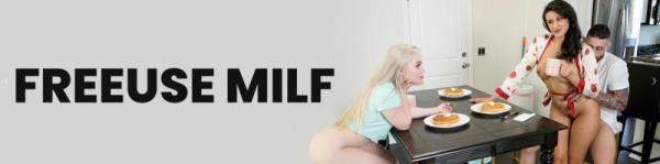 FreeUseMilf, MYLF: Haley Spades, Penny Barber - Fuck Doing Chores (Mature, Milf, Threesome, Incest) 480p