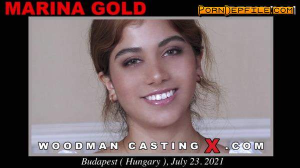 WoodmanCastingX: Marina Gold - Casting with Teen *UPDATED* (Teen, Casting, Anal, Pissing) 480p