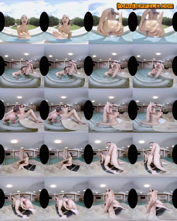 realitylovers: Vicky Love - Pool of Love Voyeur (Brunette, VR, SideBySide, Oculus) (Oculus Rift, Vive) 1920p