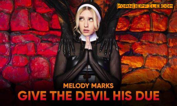 SLR Originals, SexLikeReal: Melody Marks - Give the Devil his Due (Blonde, VR, SideBySide, Oculus) (Oculus Rift, Vive) 2900p