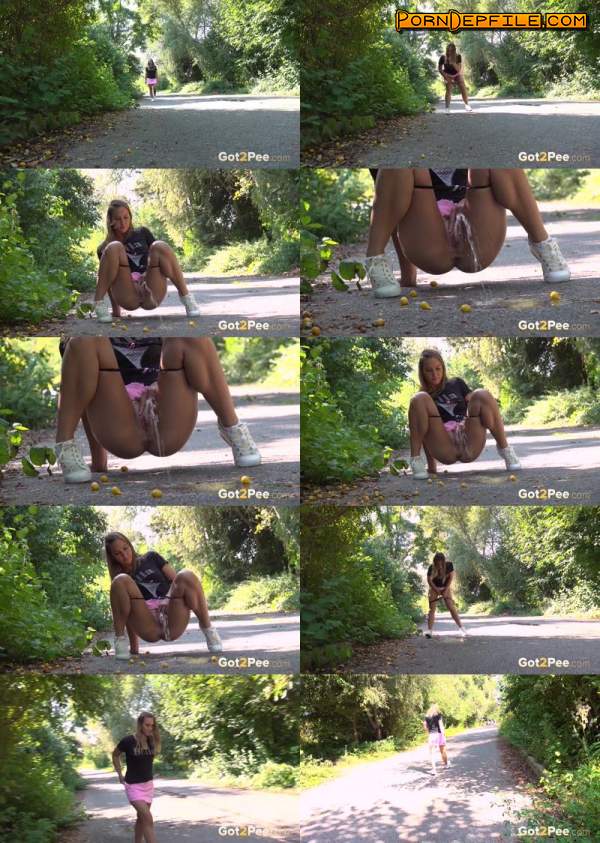 Got2pee: Messy On The Road (FullHD, Outdoor, Solo, Pissing) 1080p