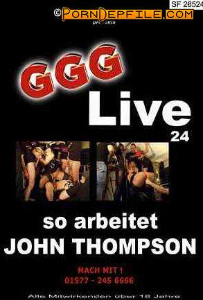 JTPron, John Thompson, GGG: Live 24: So Arbeitet John Thompson (Cumshot, Casting, Group Sex, Bukkake) 432p