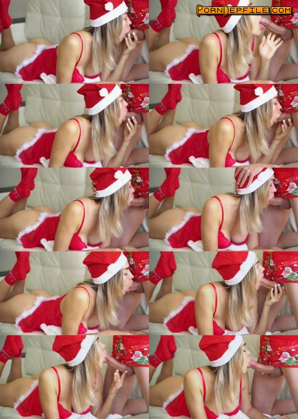 Pornhub, Veronika Charm: Oral Creampie Is The Best Christmas Present (Amateur CloseUp Blowjob) (Creampie, Blonde, Big Tits, Amateur) 1080p