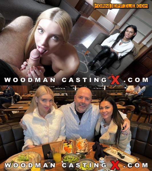 WoodmanCastingX: Sandra Blue, Sylvia Buntarka - Casting X (Blowjob, Anilingus, Teen, Casting) 540p