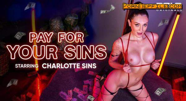 POVR Originals, POVR: Charlotte Sins - Pay For Your Sins (POV, VR, SideBySide, Oculus) (Oculus Rift, Vive) 3600p
