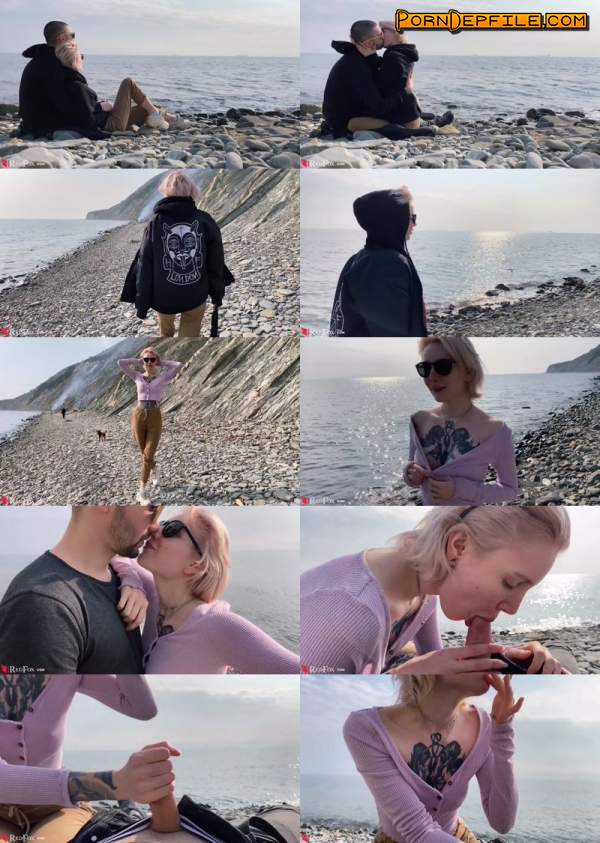 Pornhub, Real Red Fox: Blonde Public Blowjob Dick And Cum In Mouth By The Sea - Outdoor (Cumshot, Blonde, Amateur, Teen) 1080p