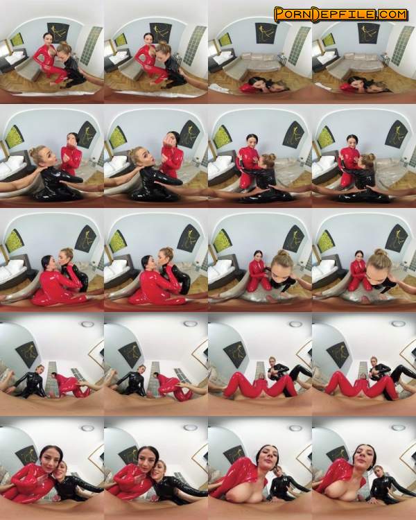 Czechvrfetish: Maddy Black, Rika Fane - Czech VR Fetish 346 - Threesome With Latex Babes (SideBySide, Latex, Gear VR, Oculus) (Oculus Rift, GO, Quest, Quest 2, HTC Vive, Samsung Gear VR) 1920p