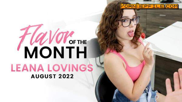 StepSiblingsCaught, Nubiles-Porn: Leana Lovings - August Flavor Of The Month Leana Lovings (Handjob, Deep Throat, Cowgirl, Brunette) 1080p