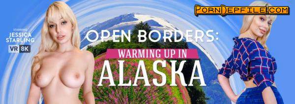 VRBangers: Jessica Starling - Open Borders: Warming Up In Alaska (Blonde, Big Tits, VR, SideBySide) (2022, Natural Tits, Big Tits, Blonde, Creampie Hairy, Virtual Reality, VR, 5K, 2700p) 2700p