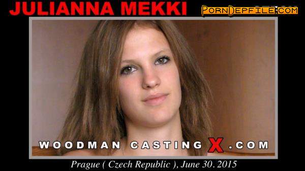 WoodmanCastingX: Julianna Mekki - First Time Anal (Blowjob, Deep Throat, Casting, Anal) 720p