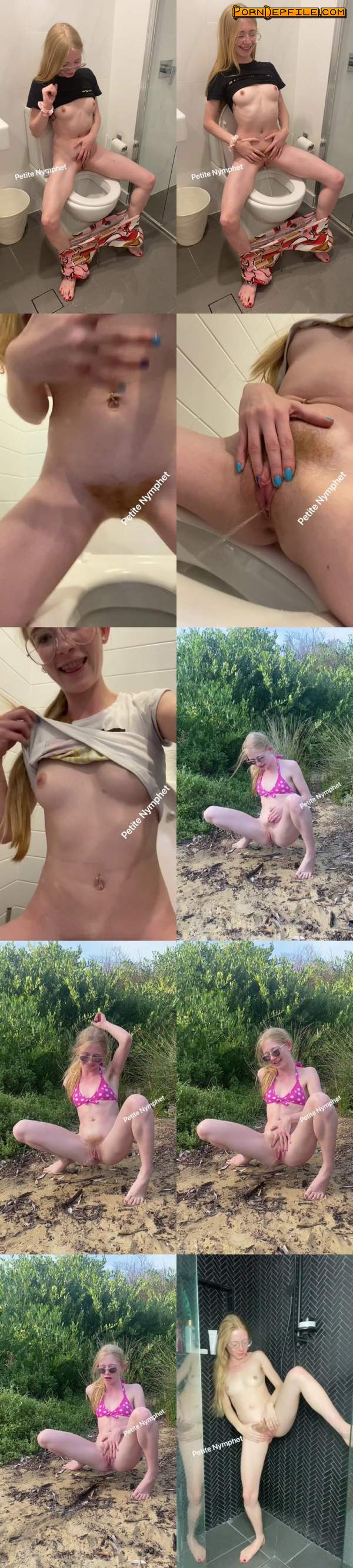 Onlyfans: Naughty_Nymphet, Petite Nymphet - Piss Compilation 5 (HD Porn, Solo, Pissing) 1920p