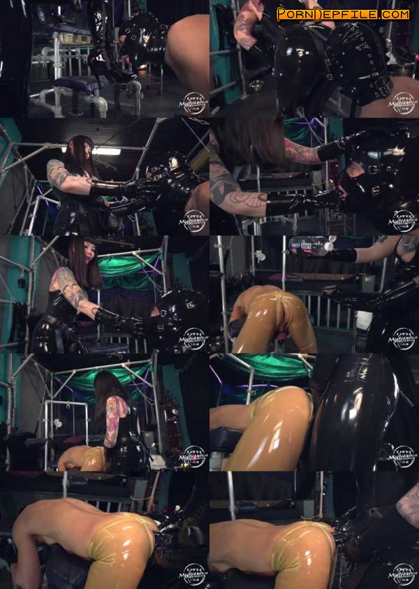 KinkyMistresses: Mistress Patricia - Patrica Is Using A Big Black Rubber Cock (Fetish, Latex, Femdom, Strapon) 720p