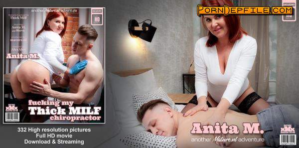 Mature.nl, Mature.eu: Anita M (41), Steve (23) - Big breasted curvy MILF chiropractor Anita has the best fucking medicine for her horny patients (Big Tits, Teen, Milf, Mature) 1080p