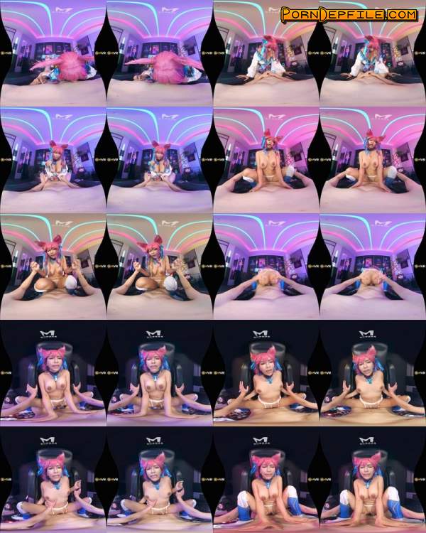 ModelMedia VR, SLR: Monmon Wu - Ahri Rides On Me And Milks Cock With Her Pussy (VR, SideBySide, Oculus, JAV VR) (Oculus Rift, Vive) 2048p