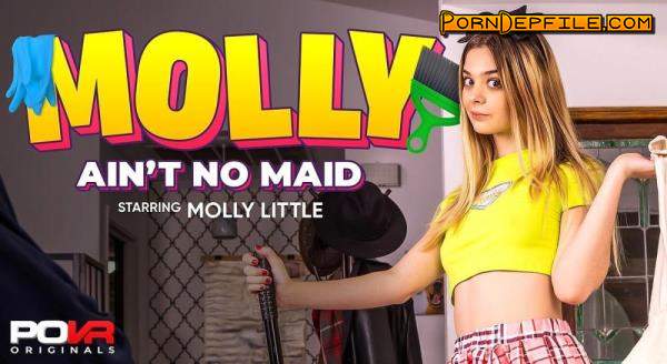 POVR Originals, POVR: Molly Little - Molly Ain't No Maid (Interracial, VR, SideBySide, Oculus) (Oculus Rift, Vive) 1920p