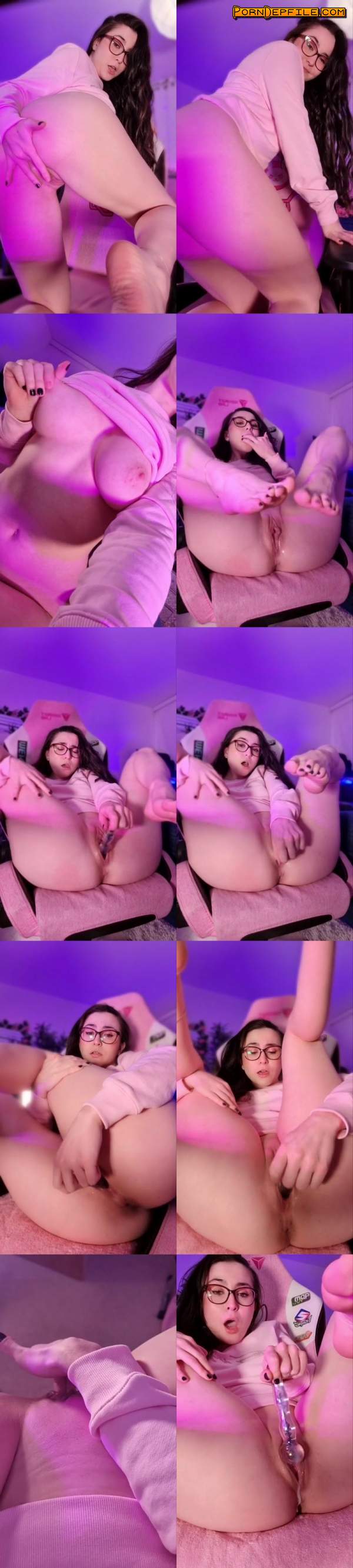 Pornhub, EmilyHill33: Emily Hill - Cumming In My Gaming Chair (Orgasm, Masturbation, Brunette, Solo) 1080p