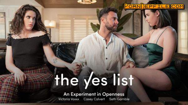 AdultTime, The Yes List: Casey Calvert, Victoria Voxxx - An Experiment In Openness (HD Porn, FullHD, Hardcore) 1080p