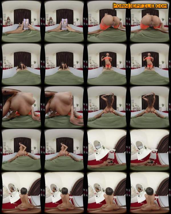 No2StudioVR, SLR: Miley Sin - Fuck Your Phone, Give Me The Bone (Brunette, VR, SideBySide, Oculus) (Oculus Rift, Vive) 3072p