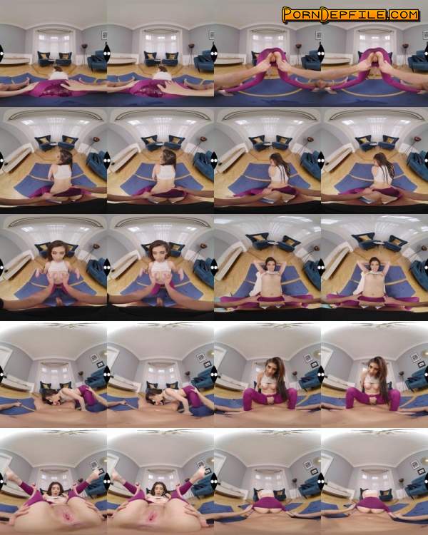 YogaVR, SLR: Emily Pink - Sexy Latina gets Horny During Yoga Training (Big Tits, VR, SideBySide, Oculus) (Oculus Rift, Vive) 3840p