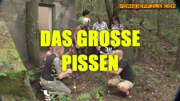 Mick Haig Productions: Das Grosse Pissen - Group Outdoor Piss (HD Porn, Outdoor, Pissing) 720p