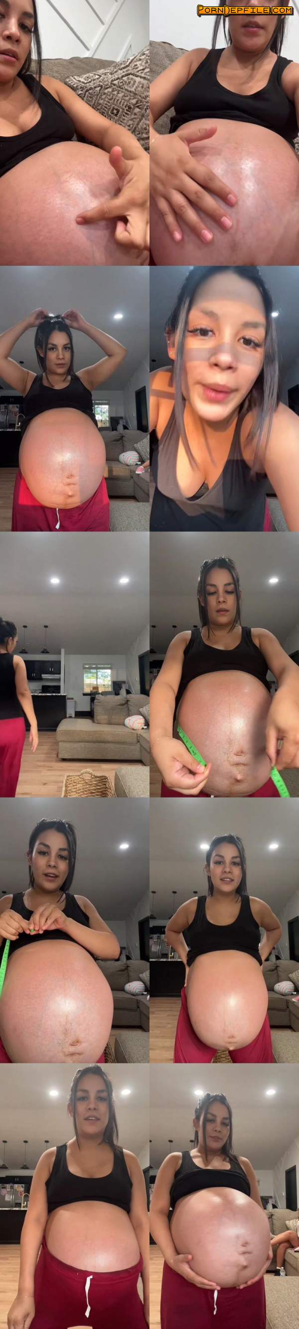 TikTok: Daisy Twins - NN SupaDupaMonster Belly (HD Porn, Solo, Fetish, Pregnant) 1920p