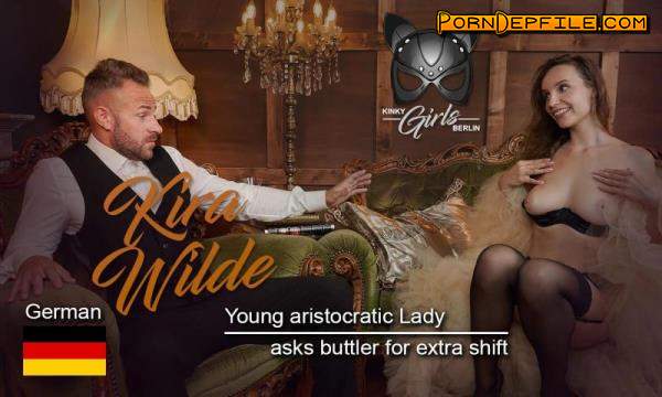 SLR, KinkyGirlsBerlin: Kira Wilde - Young Aristocratic Lady Asks Buttler For Extra Shift (Brunette, VR, SideBySide, Oculus) (Oculus Rift, Vive) 4096p