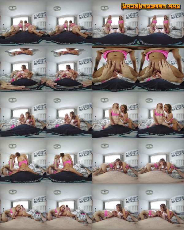 JimmyDraws, SLR: April Paisley, Kitty Marie - Double Exxxtras (Threesome, VR, SideBySide, Oculus) (Oculus Rift, Vive) 3840p