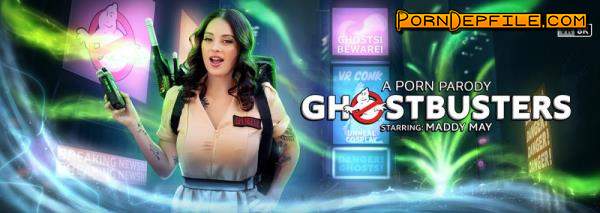 VRConk: Maddy May - Ghostbusters A Porn Parody (Brunette, VR, SideBySide, Oculus) (Oculus Rift, Vive) 4096p