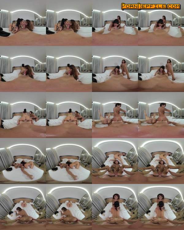 Virtual Papi, SLR: Priscilla Salerno, Benny Green - MILF Addiction (Threesome, VR, SideBySide, Oculus) (Oculus Rift, Vive) 2880p
