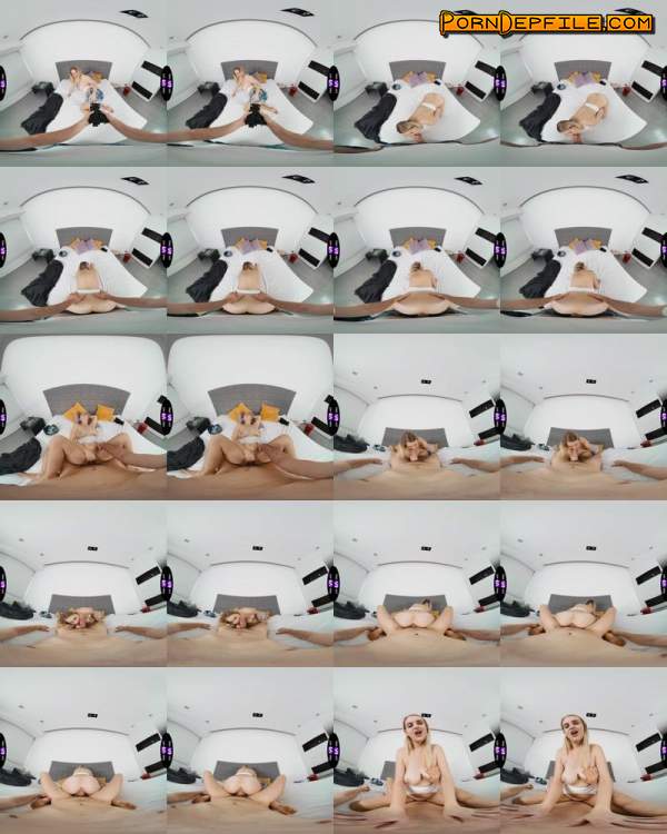 TmwVRNet, SLR: Kristy Waterfall - Taking The Camera Into Bed (Blonde, VR, SideBySide, Oculus) (Oculus Rift, Vive) 3584p