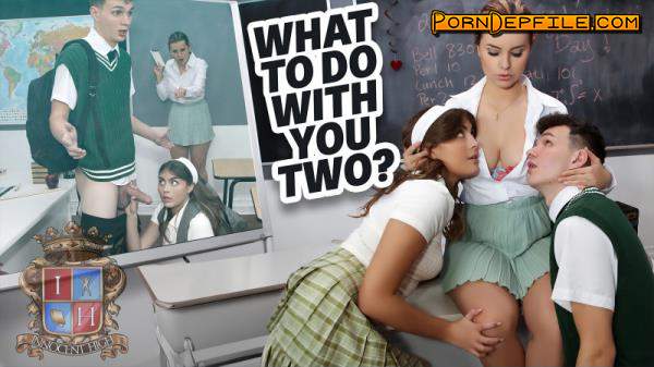 InnocentHigh, TeamSkeet: Selina Bentz, Jessie Rogers - My Teacher's Horny Intervention (HD Porn, Hardcore, Threesome) 2160p