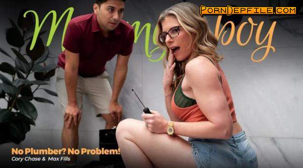 MommysBoy, AdultTime: Cory Chase - No Plumber? No Problem! (FullHD, Hardcore, Gonzo, Milf) 1080p