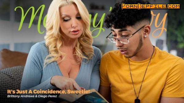 MommysBoy, AdultTime: Brittany Andrews - It's Just A Coincidence, Sweetie! (Cumshot, Blonde, Big Tits, Milf) 1080p