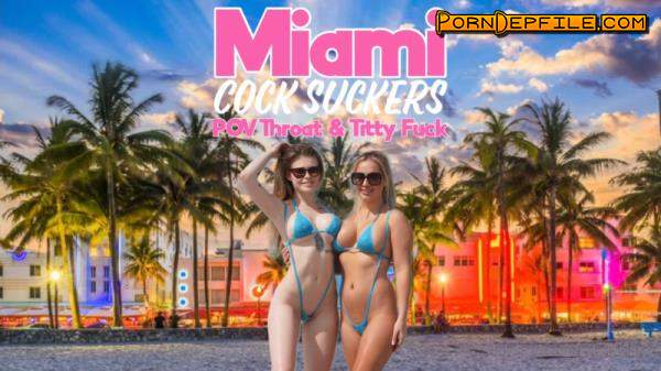 Onlyfans: Kylie Taylor, ChloeWildd - Miami Cock Suckers (Facial, Cumshot, Amateur, Threesome) 1080p